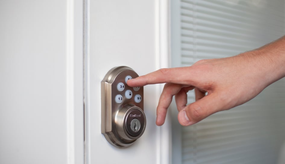 ADT smartlock on a Bowling Green home